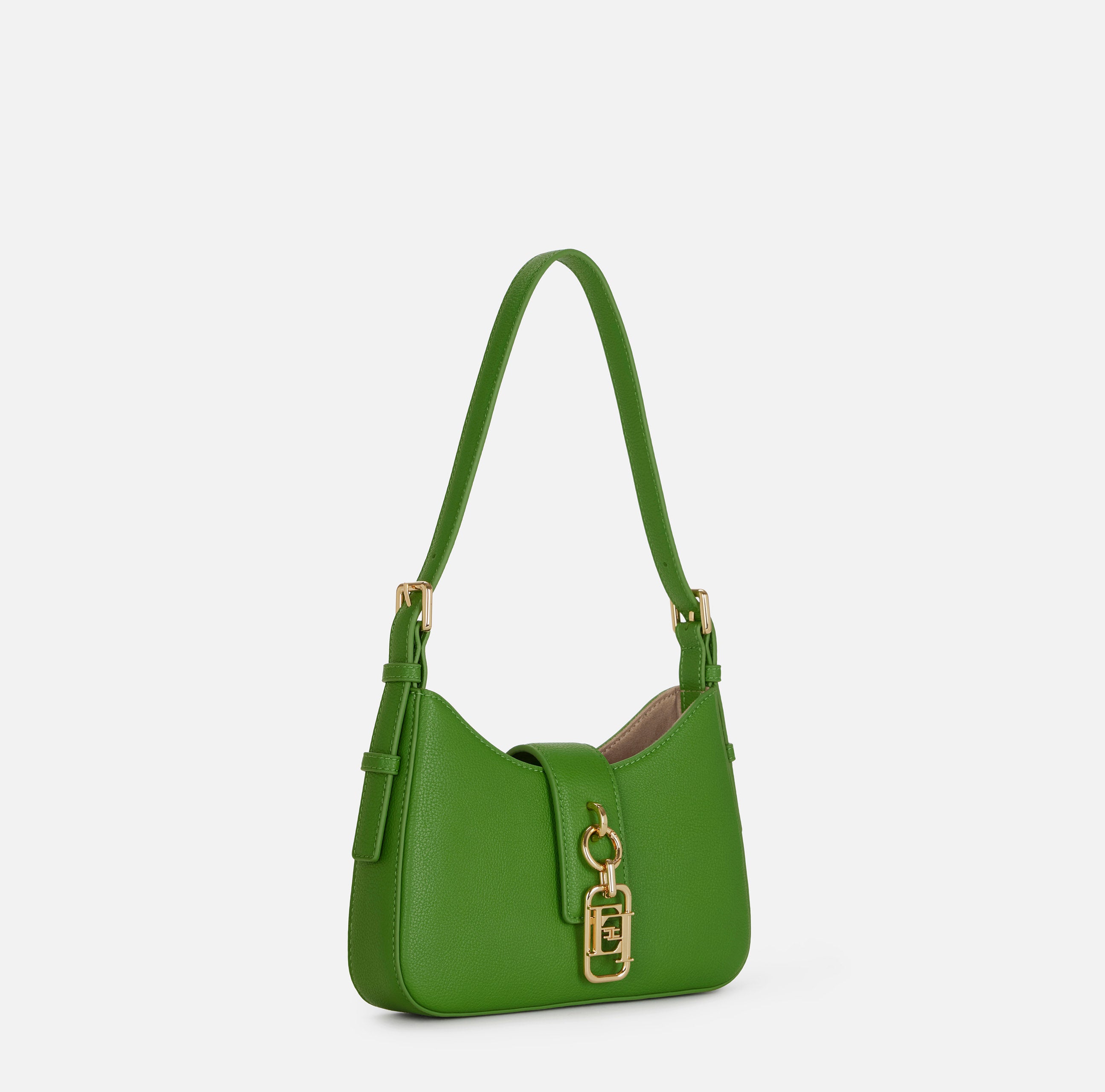 Elisabetta Franchi BS24A62E Borsa Hobo Aloe Ecopelle