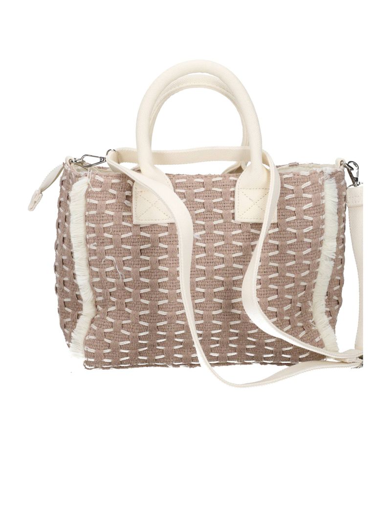 Gaelle Paris GAACW03183 Shopper Donna Beige Logo Cotone