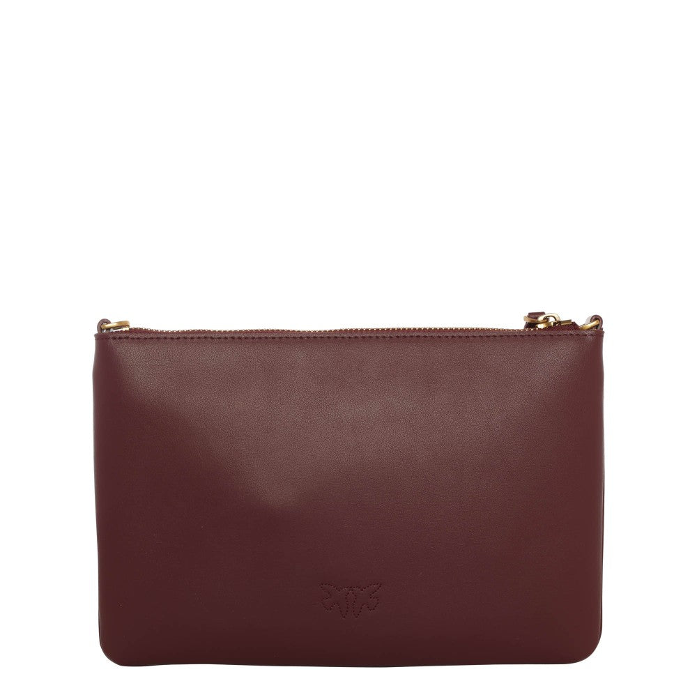 Pinko 100455-A0F1 Flat Classic borsa pelle ribes