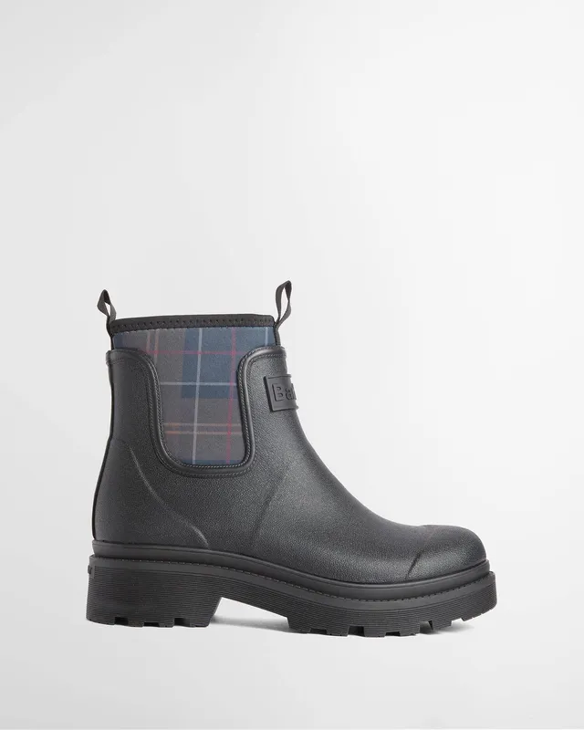Barbour Cynthia LRF0144 stivaletto donna nero gomma