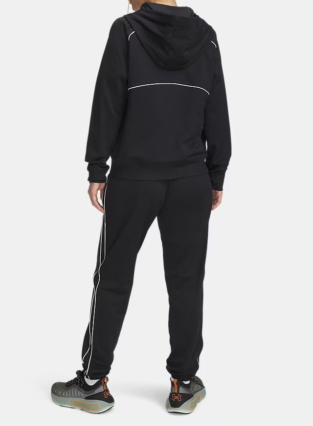 Under Armour Rival 6001966 Tuta Donna Black felpa+ jogger