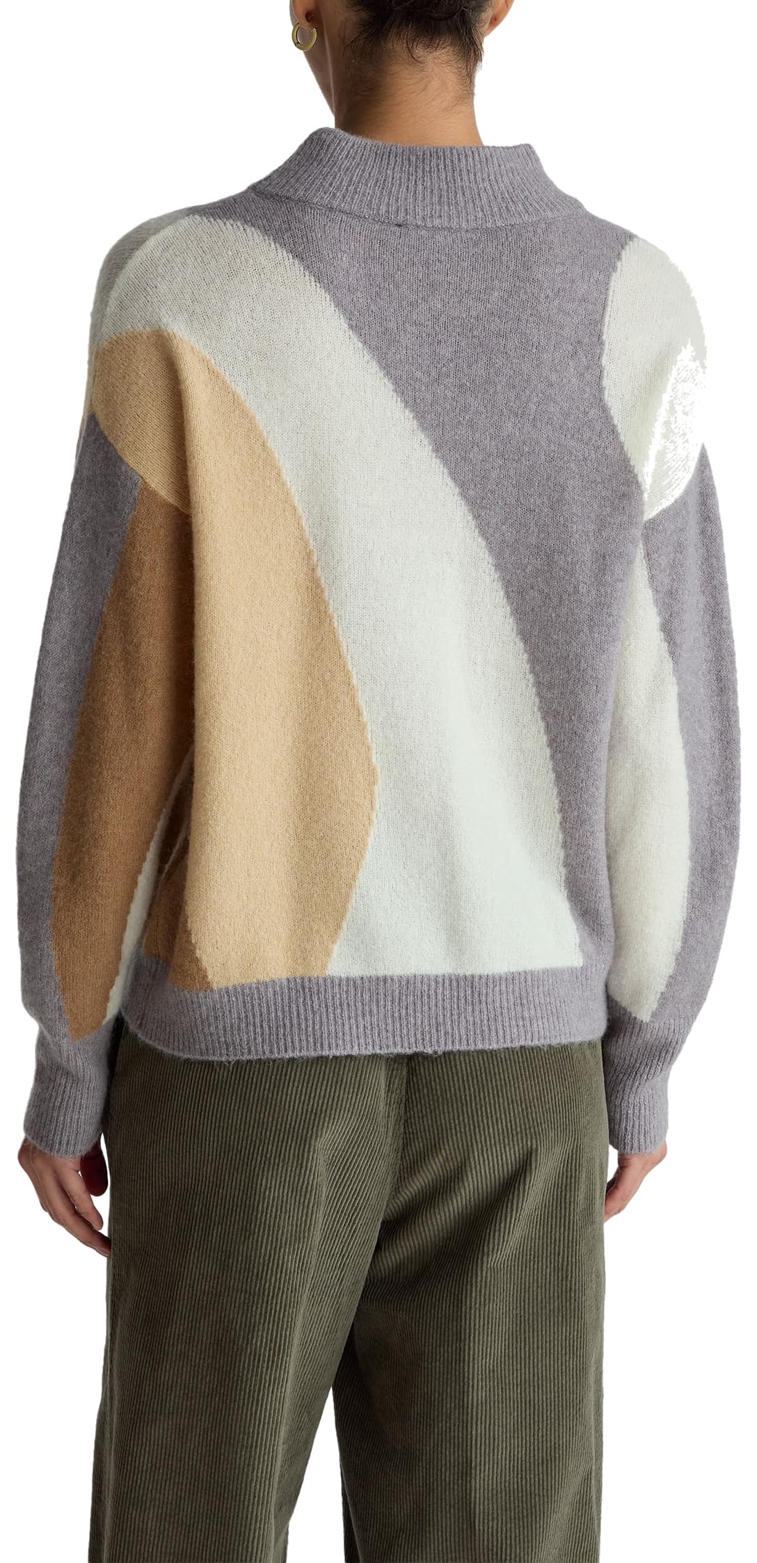 Benetton 11cze10er Maglia Donna XS girocollo boxy