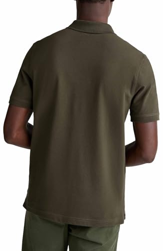 Benetton Polo M/M Maglia Polo Slim Patch Logo Cuore