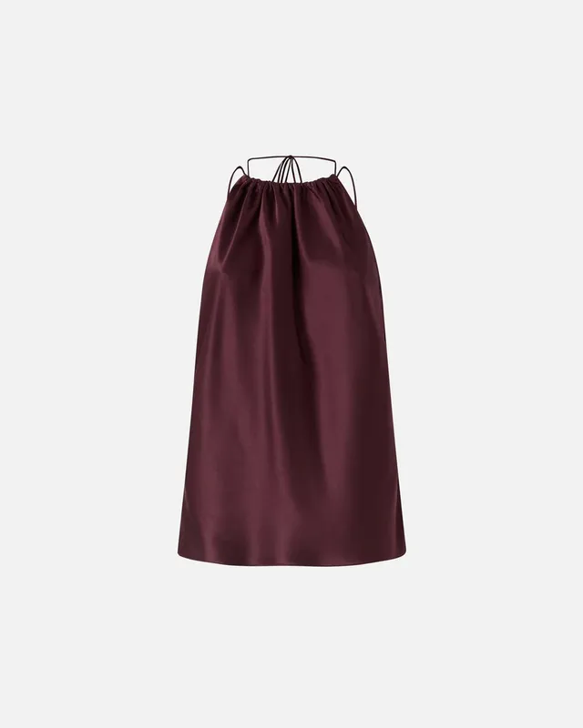Pinko Carota 106621 A1Y5 top donna Bordeaux satin