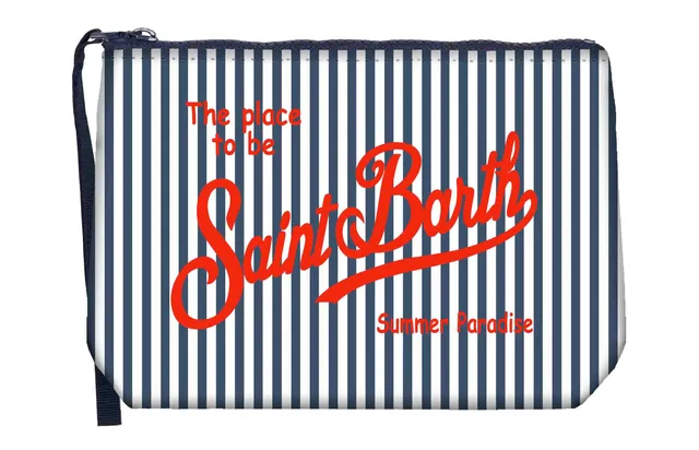 MC2 Saint Barth Aline 07714L pochette navy righe
