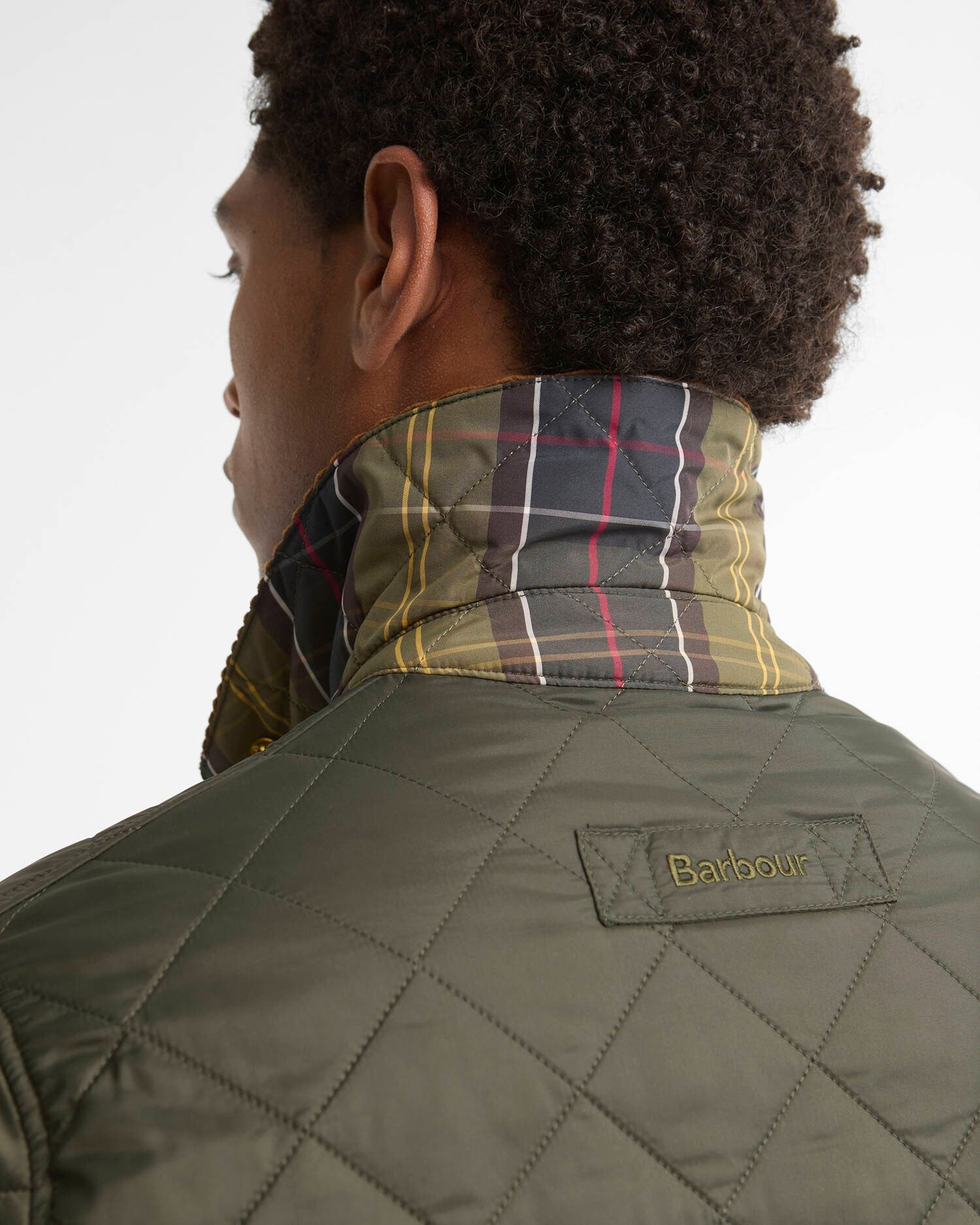 Barbour MQU1911 giacca Heritage Liddesdale Sage trapuntata