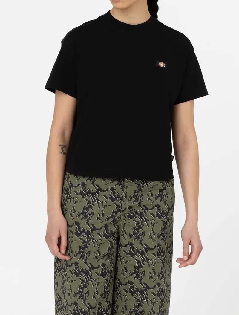 Dickies Oakport DK0A4Y8L T-Shirt Donna Nero Cotone