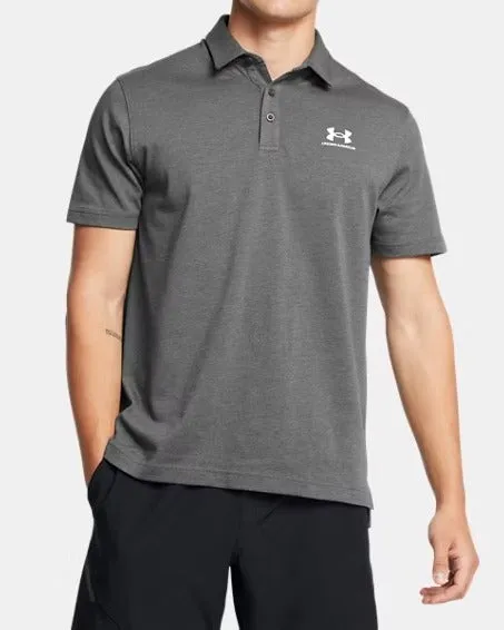 Under Armour Icon 1386608 polo uomo castlerock cotone