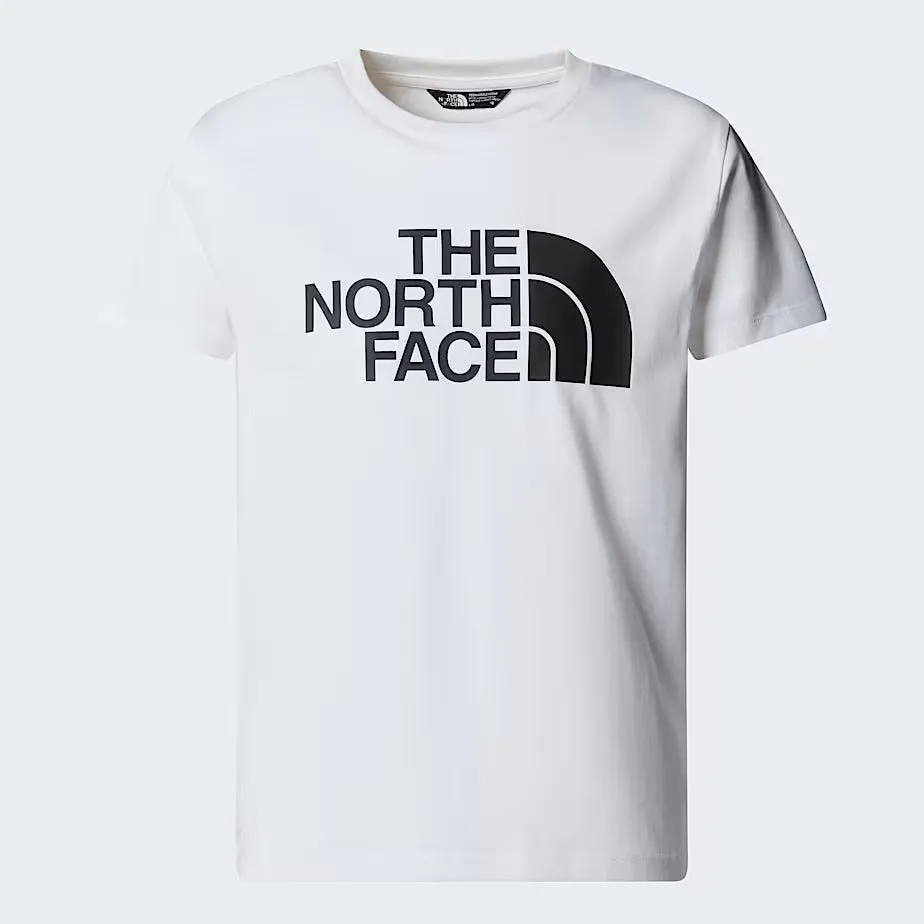 The North Face Easy NF0A8EHG t-shirt ragazzi bianca cotone