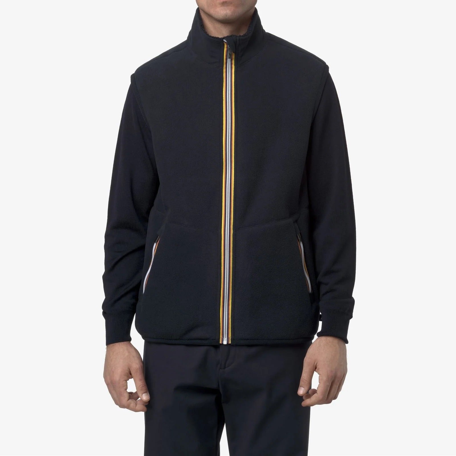 K-Way Yannick K3132QW Smanicato Uomo Blue Depth Sherpa