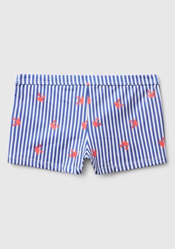 Benetton Boxer Mare Bambino Lycra Stampata Allover 18 Mesi