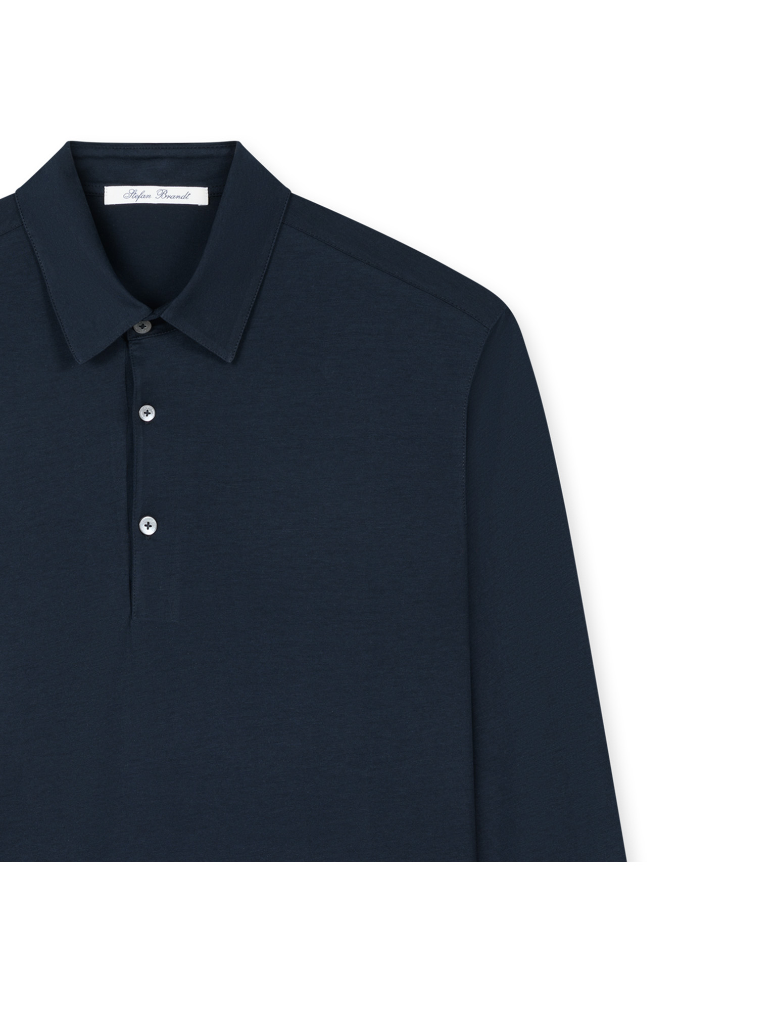 Stefan Brandt Luca 3 polo manica lunga cotone regular