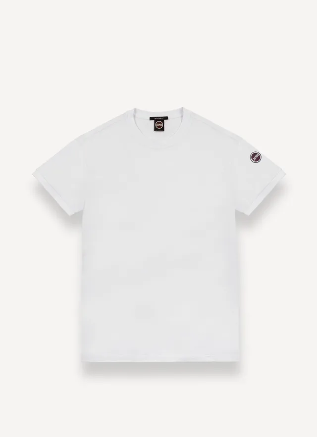 Colmar 7520 7XH T-Shirt Uomo Bianco Cotone