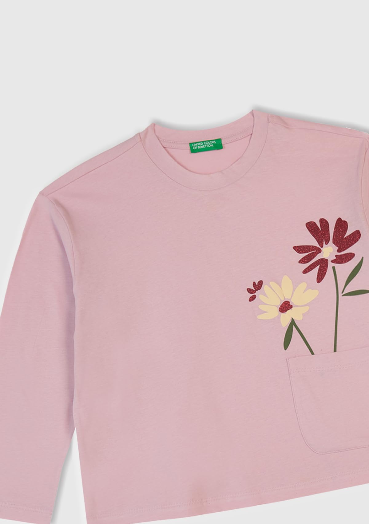 Benetton pigiama bambina stelle taglia 90 manica 3/4