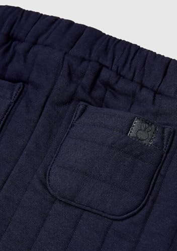 Benetton pantaloni bimbo jersey blu taglia 68 righe leggere