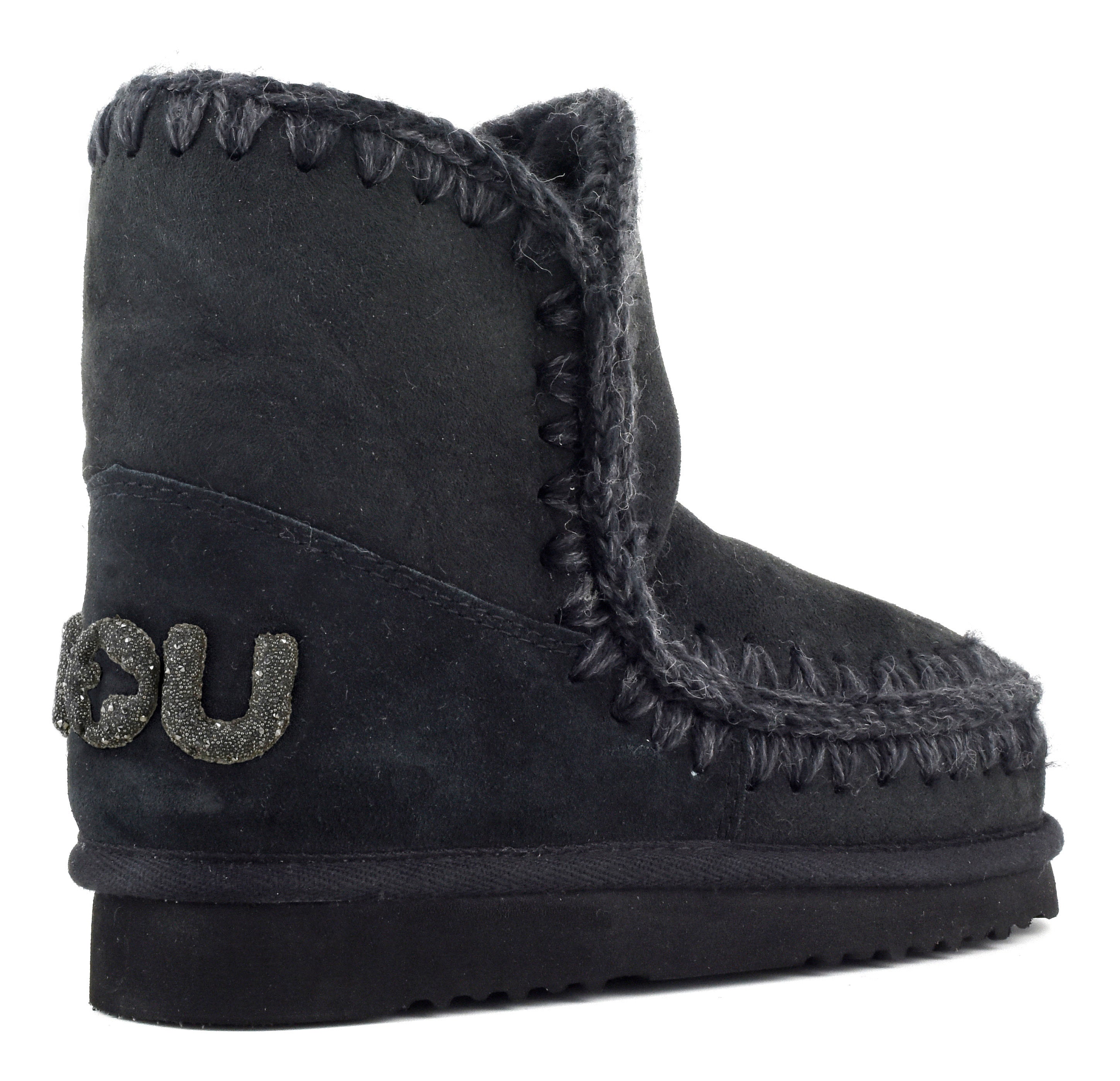 Mou Eskimo 18 FW101050A Stivaletto Nero Montone