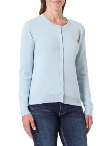 Benetton Maglieria 1C19D502P Cardigan Donna Blu XXS Regular
