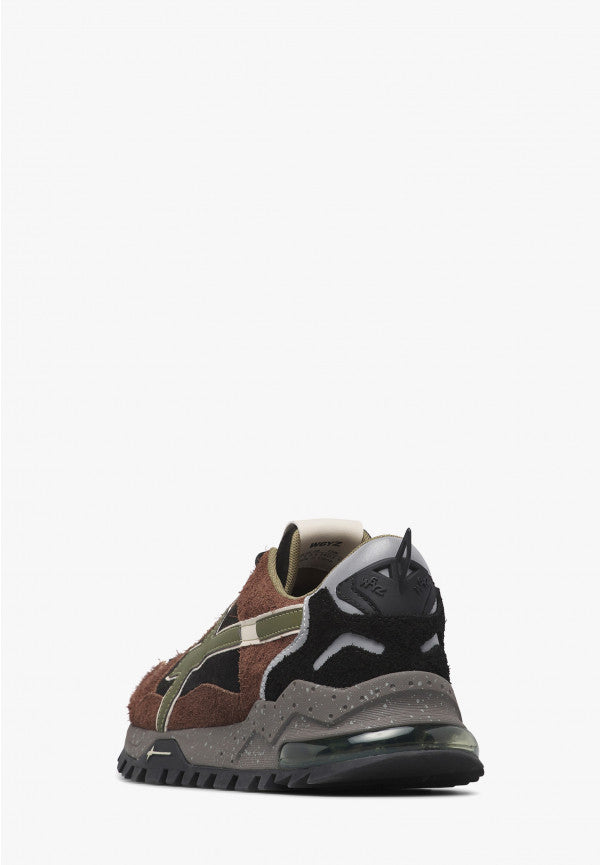 W6YZ Breeze 3-M 2018612 08 sneakers uomo marrone nero