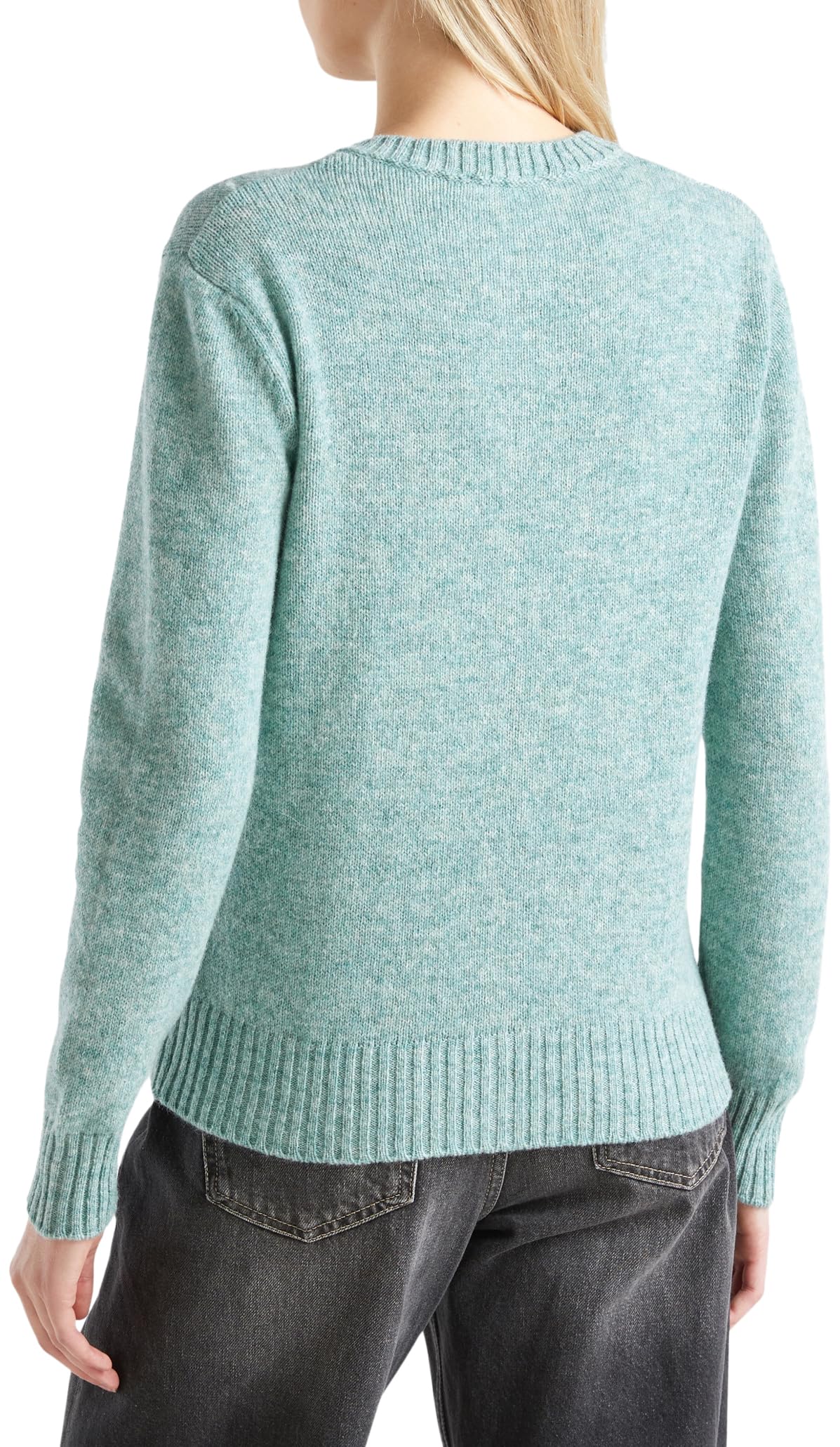 Benetton 103ME500L cardigan donna verde manica lunga