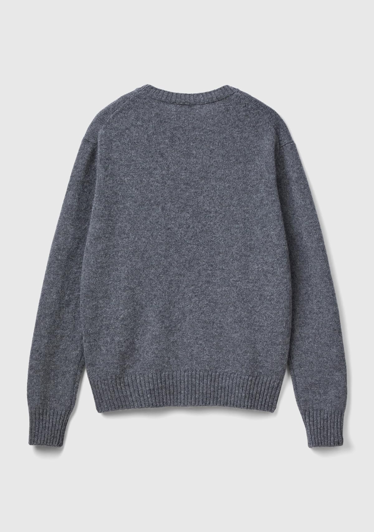 Benetton Maglione Uomo Girocollo a Righe Colorate