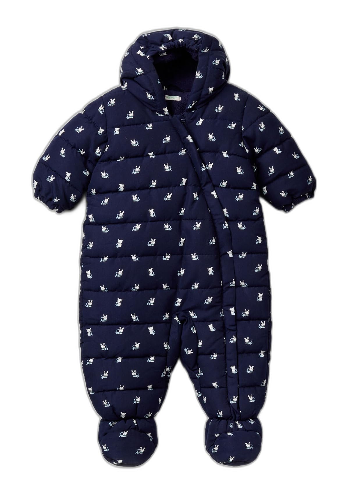 Benetton Tuta tutone imbottito blu taglia 56