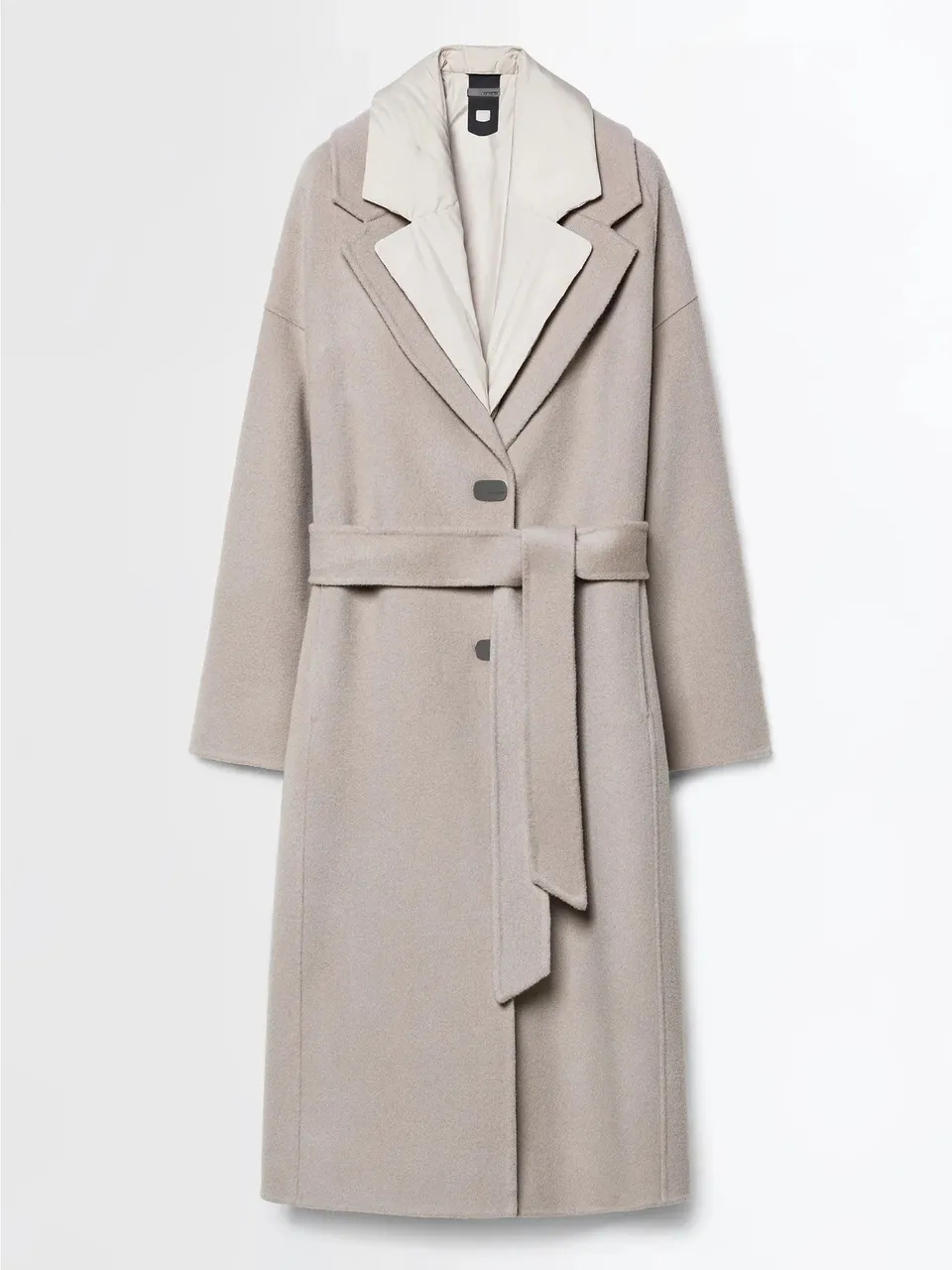 RRD Big Duck Over W26591 cappotto donna White Sand lana