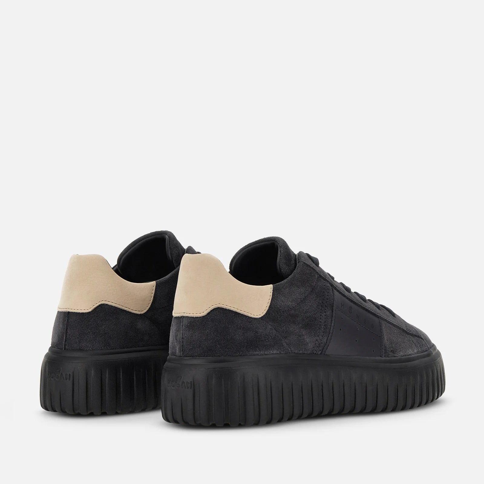 Hogan H-Stripes HXM6450 Sneakers Uomo Blu Suede