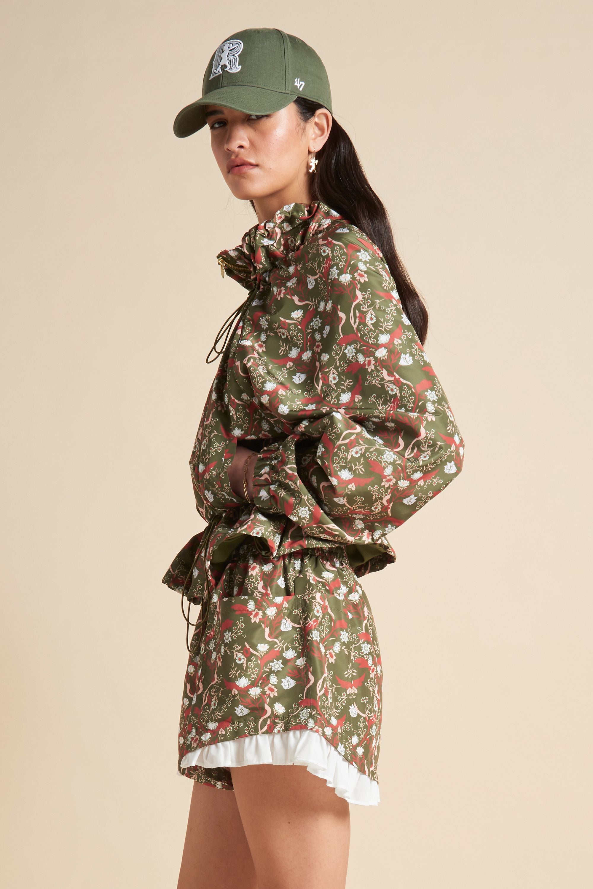 Karen Walker Devant giacca tecnica Olive Multi