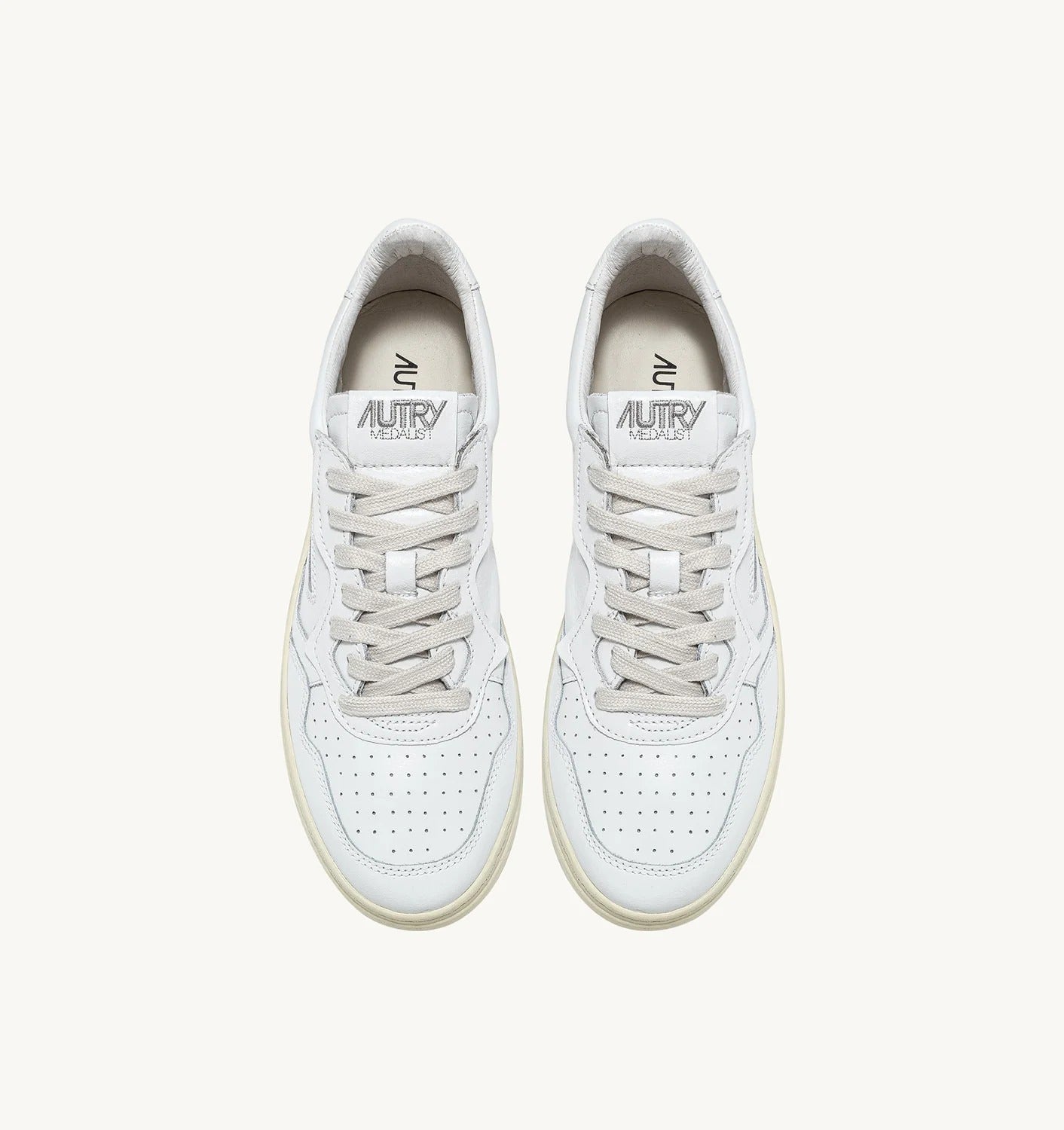 Autry Medalist Low AULM-LL15 Sneakers White Pelle Uomo
