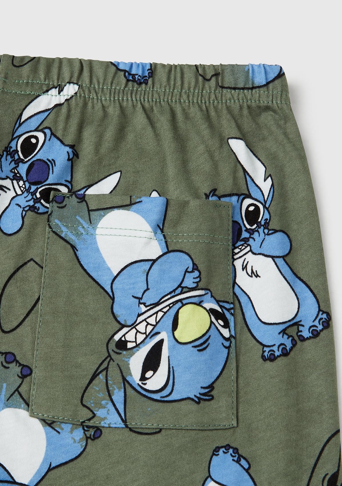 Benetton 3vr50p08g pigiama bambini Stitch XS 2 pezzi