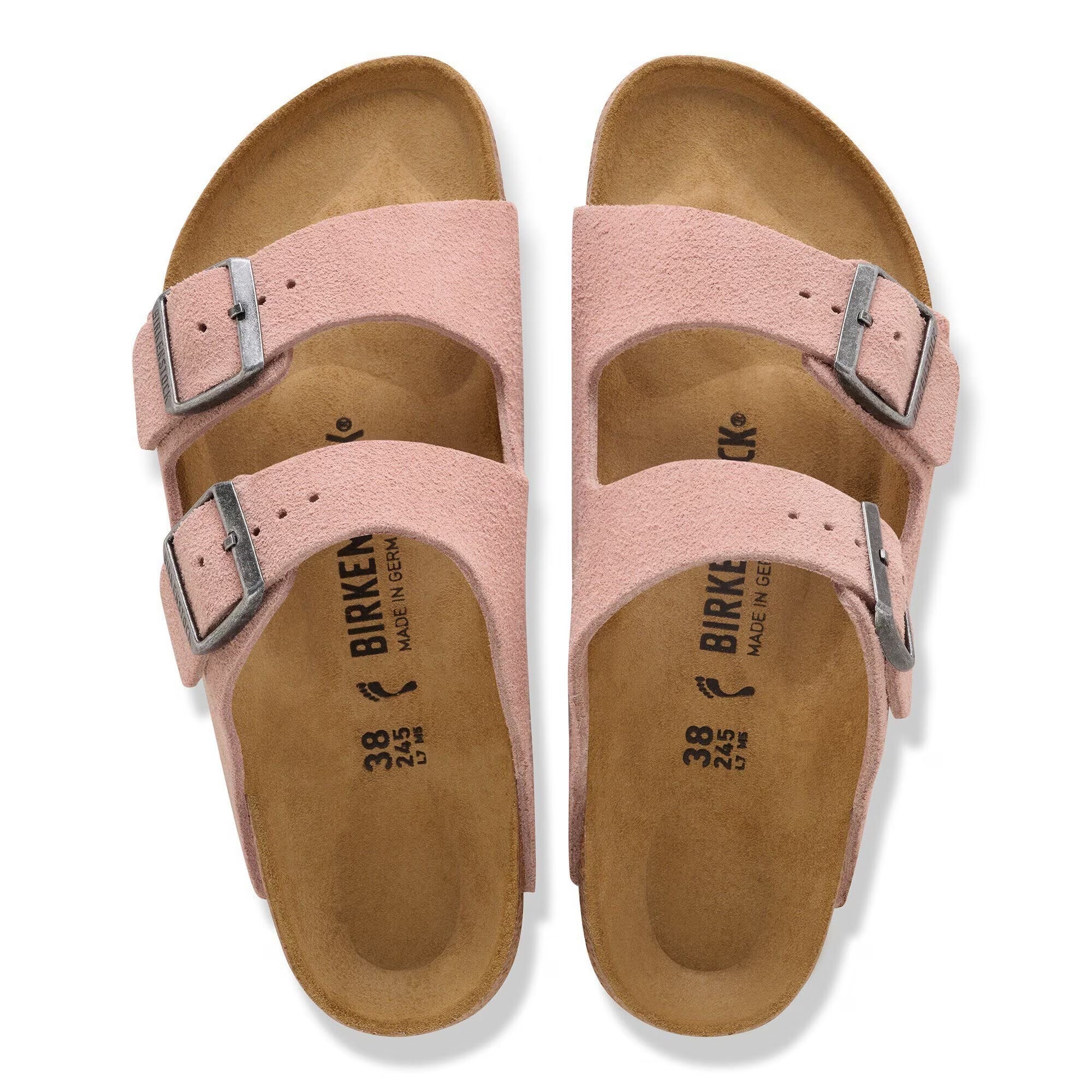 Birkenstock Arizona 1031651 ciabatta pelle Pink Clay donna