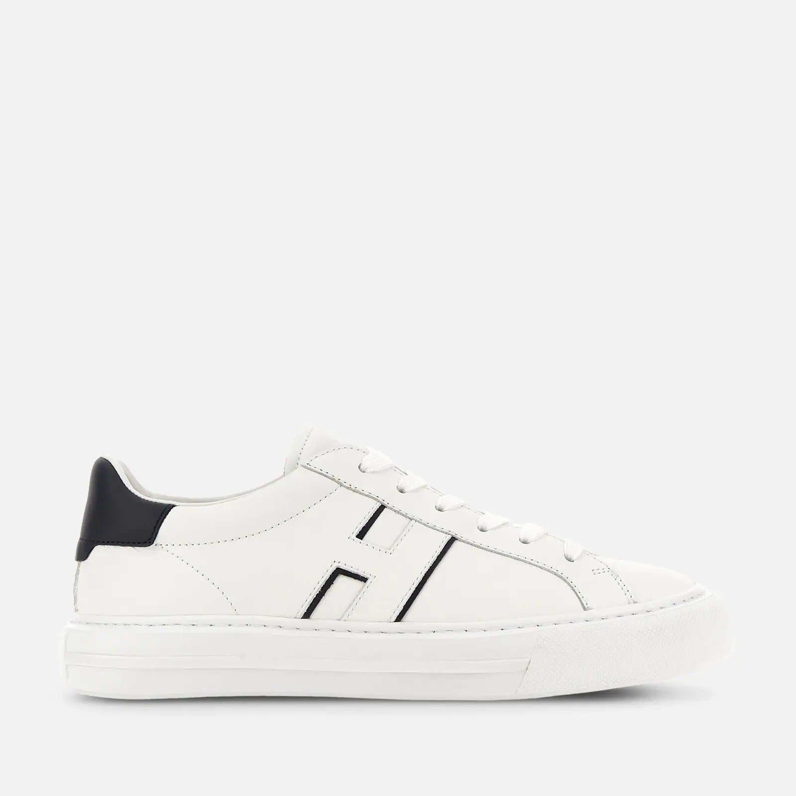Hogan Rebel H691 HXM6910 Sneakers Uomo Bianco Blu Pelle