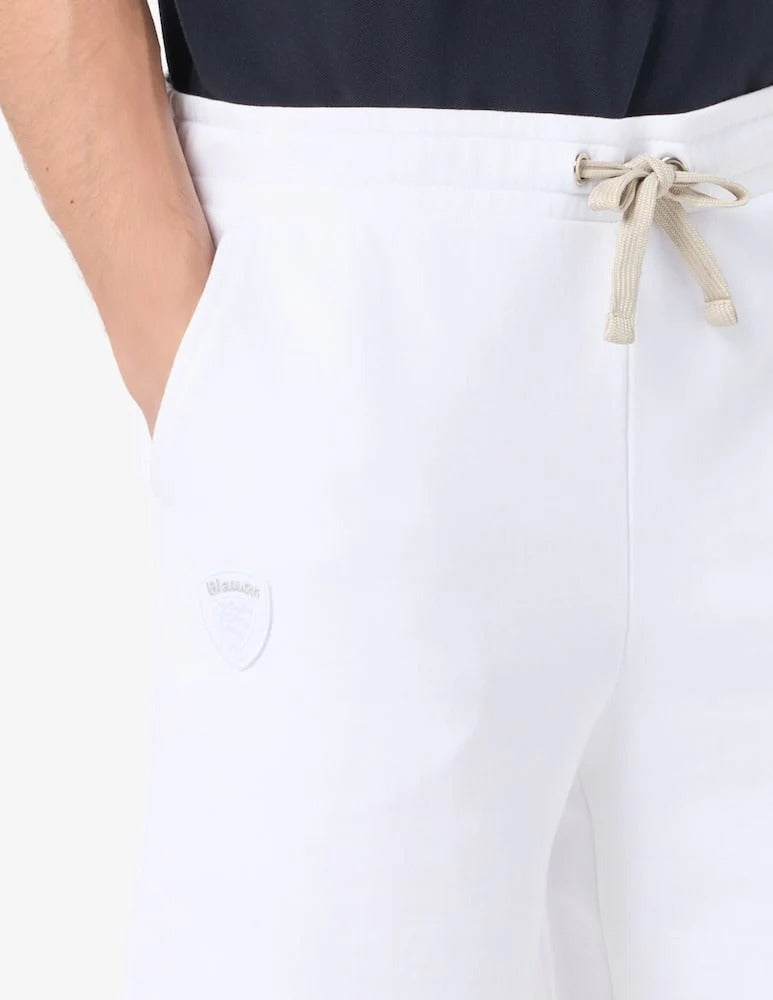 Blauer Summer 26SBLUP05244 shorts bianco cotone