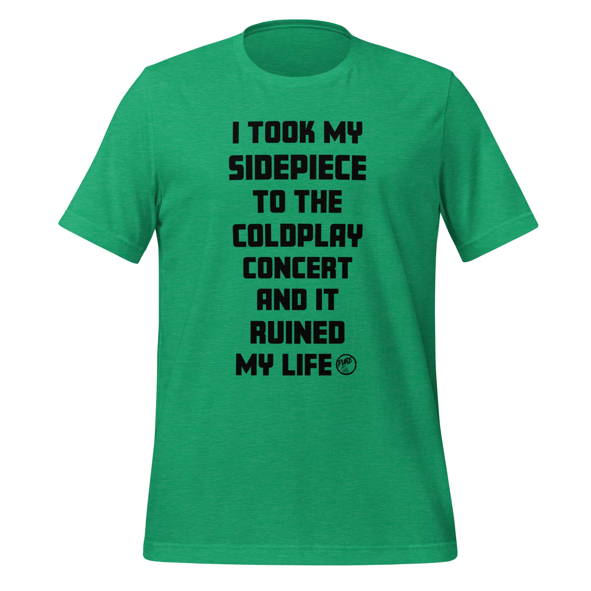 Pure Trash Coldplay Ruined My Life T-shirt uomo cotone
