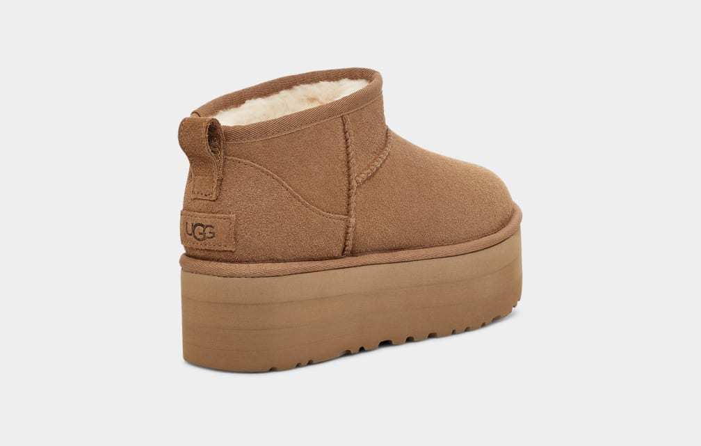 UGG Classic Ultra Mini Platform 1135092 Scarponcino Chestnut