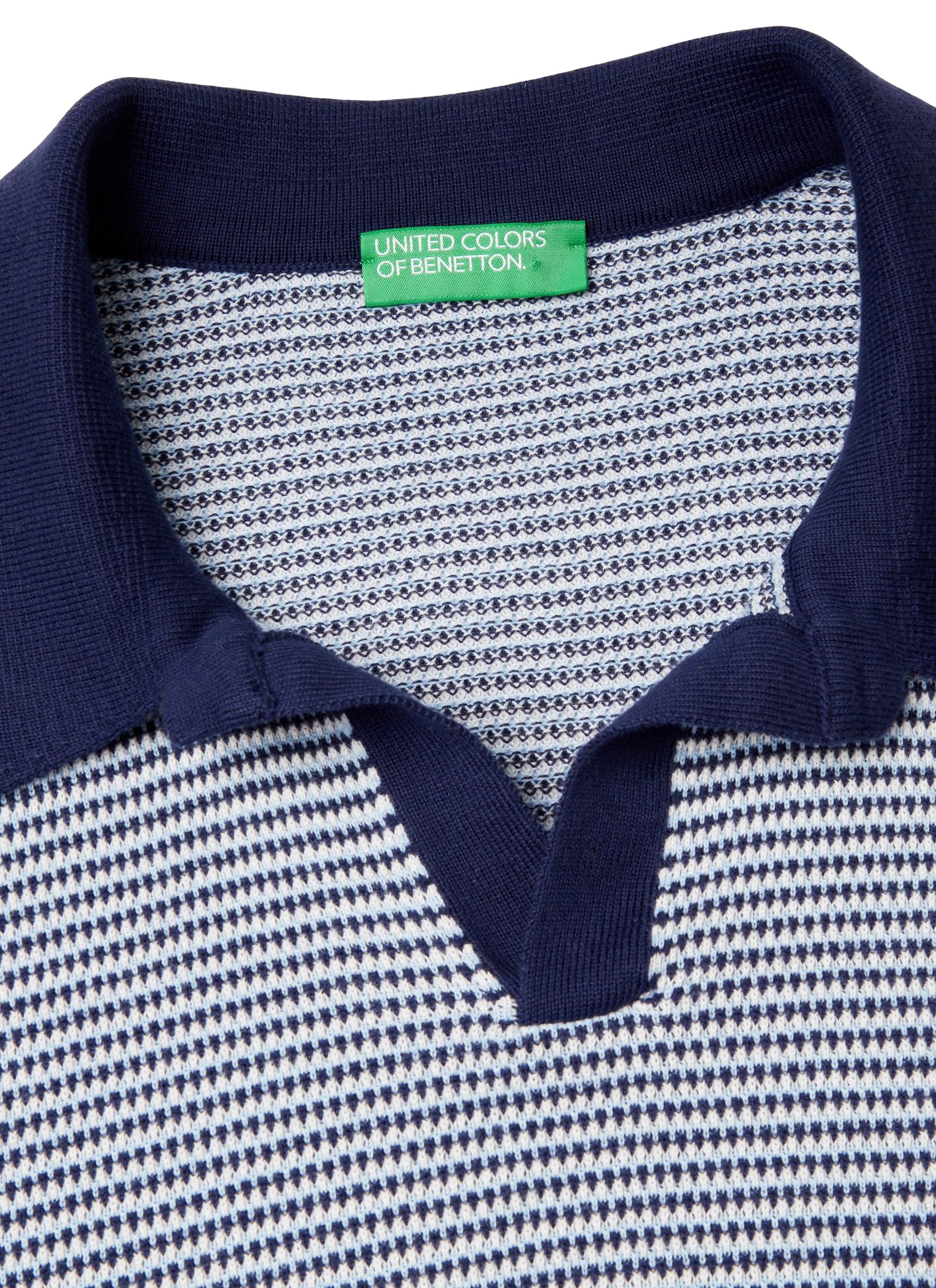 Benetton Polo Uomo Manica Corta XS in Maglieria