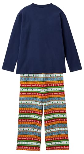 Benetton 37mw0p07t pigiama bimbo 90 Garfield blu