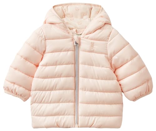 Benetton Giacca bimbi blu notte 56 con cappuccio orecchie