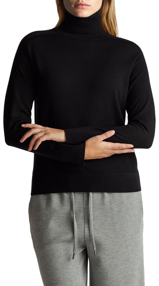 Benetton 11ahd203y dolcevita donna blu M lana merino