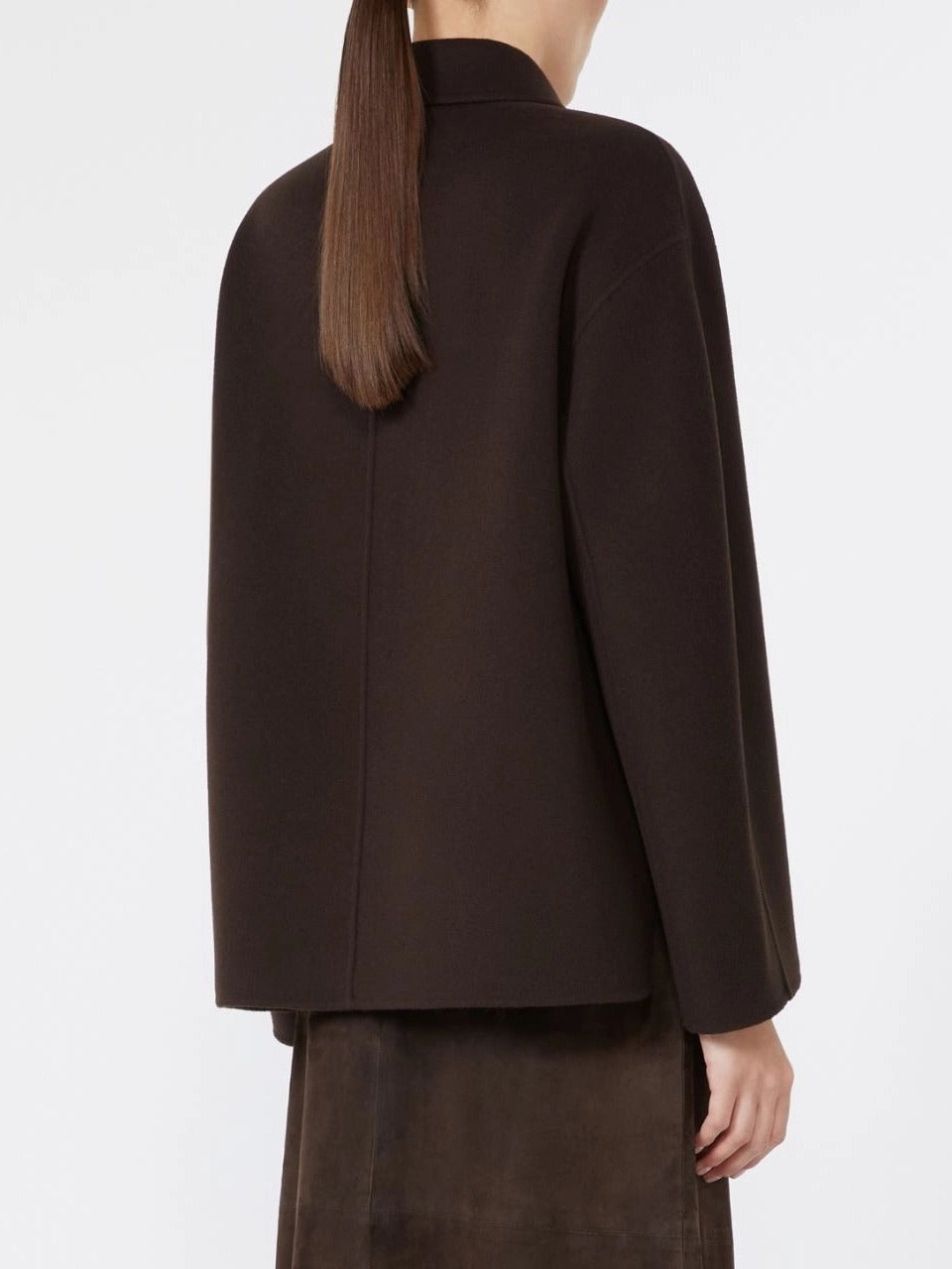'S Max Mara Cloe SMMCLOE048 giacca marrone lana