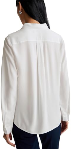 United Colors of Benetton 5WPWDQ0B0 Camicia Donna Bianco XXS