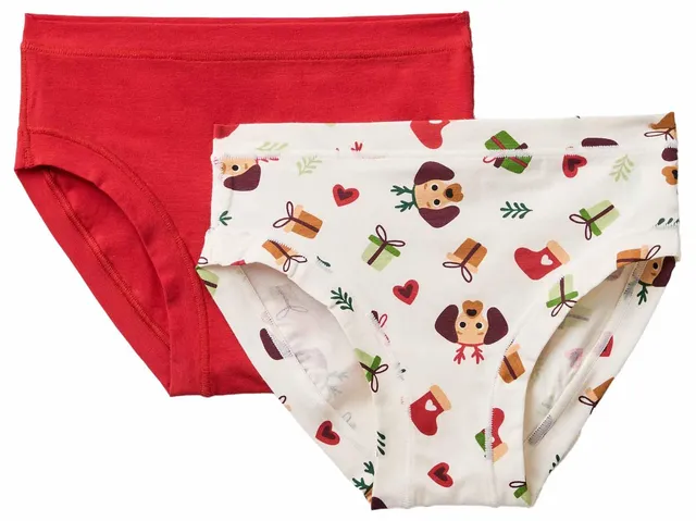 Benetton 35CL0S00Z Slip Bambina 68 Carati 110 2pz