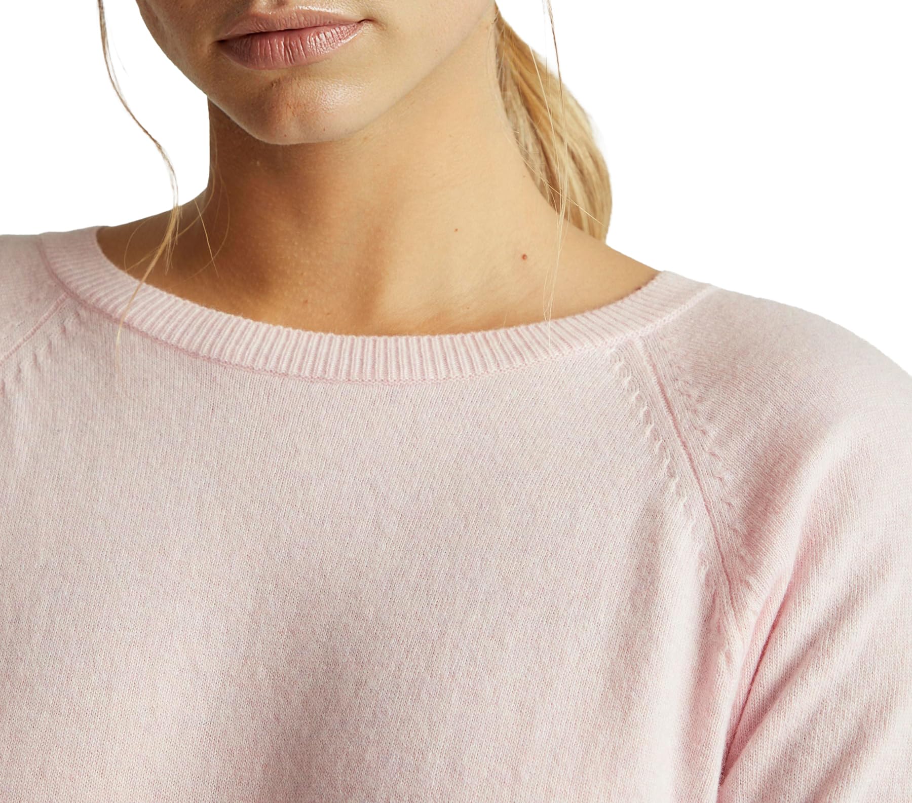 Benetton Maglieria Maglia M/L Maglione Donna Misto Lana