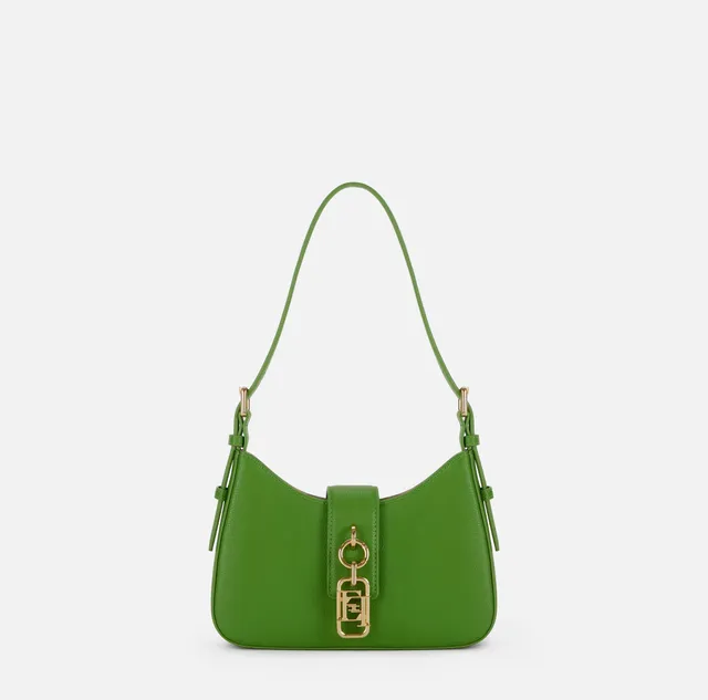 Elisabetta Franchi BS24A62E Borsa Hobo Aloe Ecopelle