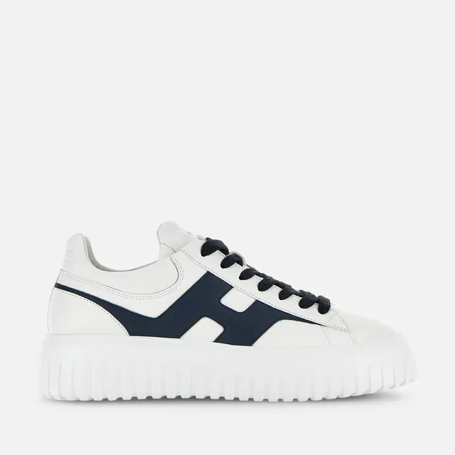 Hogan H-Stripes HXM6450 Sneakers Uomo Bianco Blu 42