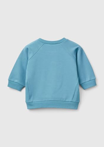 Benetton 36mja105g felpa cappuccio bimbo calda