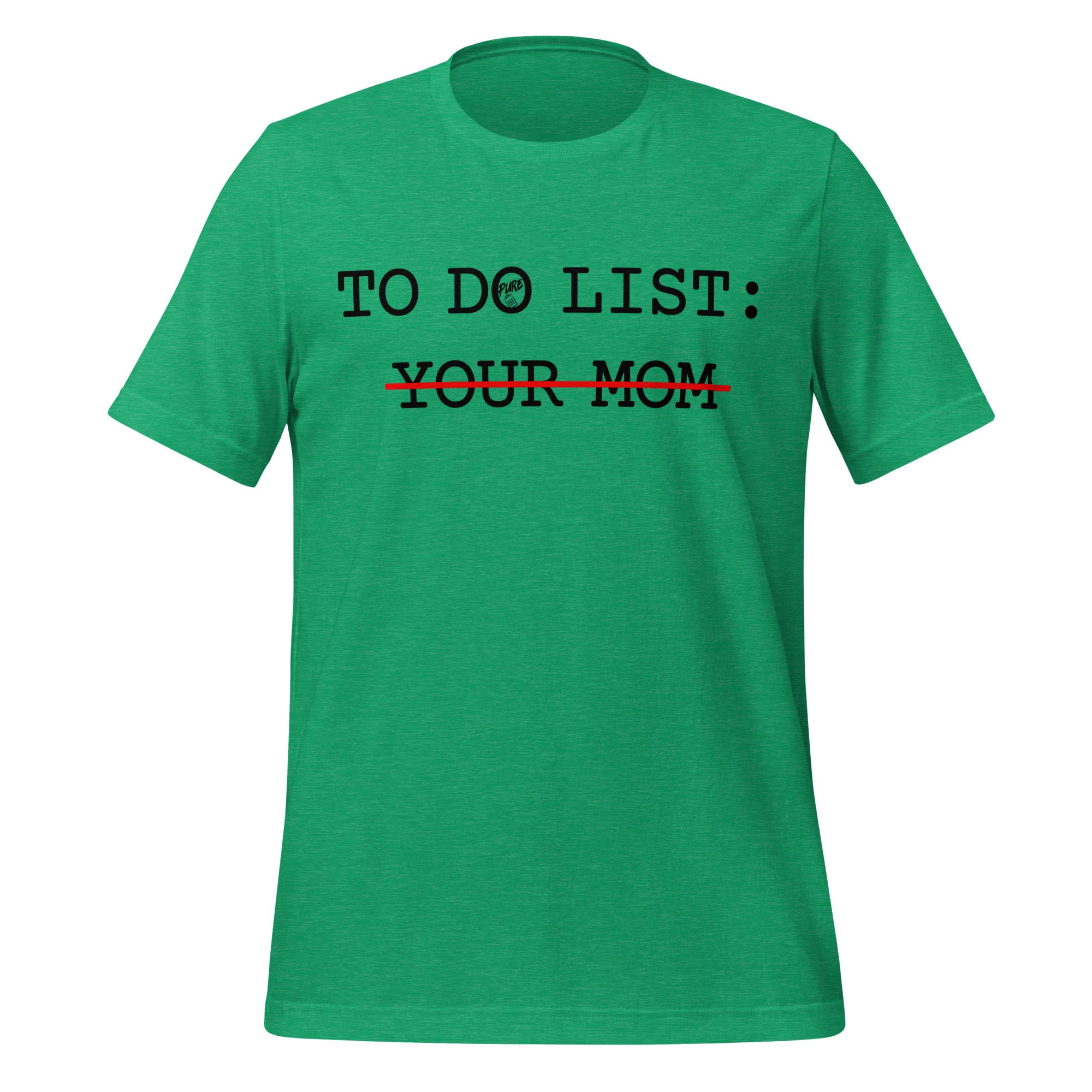 Pure Trash To Do List Your Mom t-shirt uomo cotone