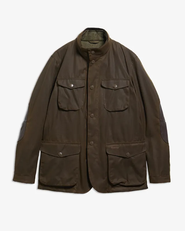 Barbour Ogston Wax MWX0700 giacca olive cerata