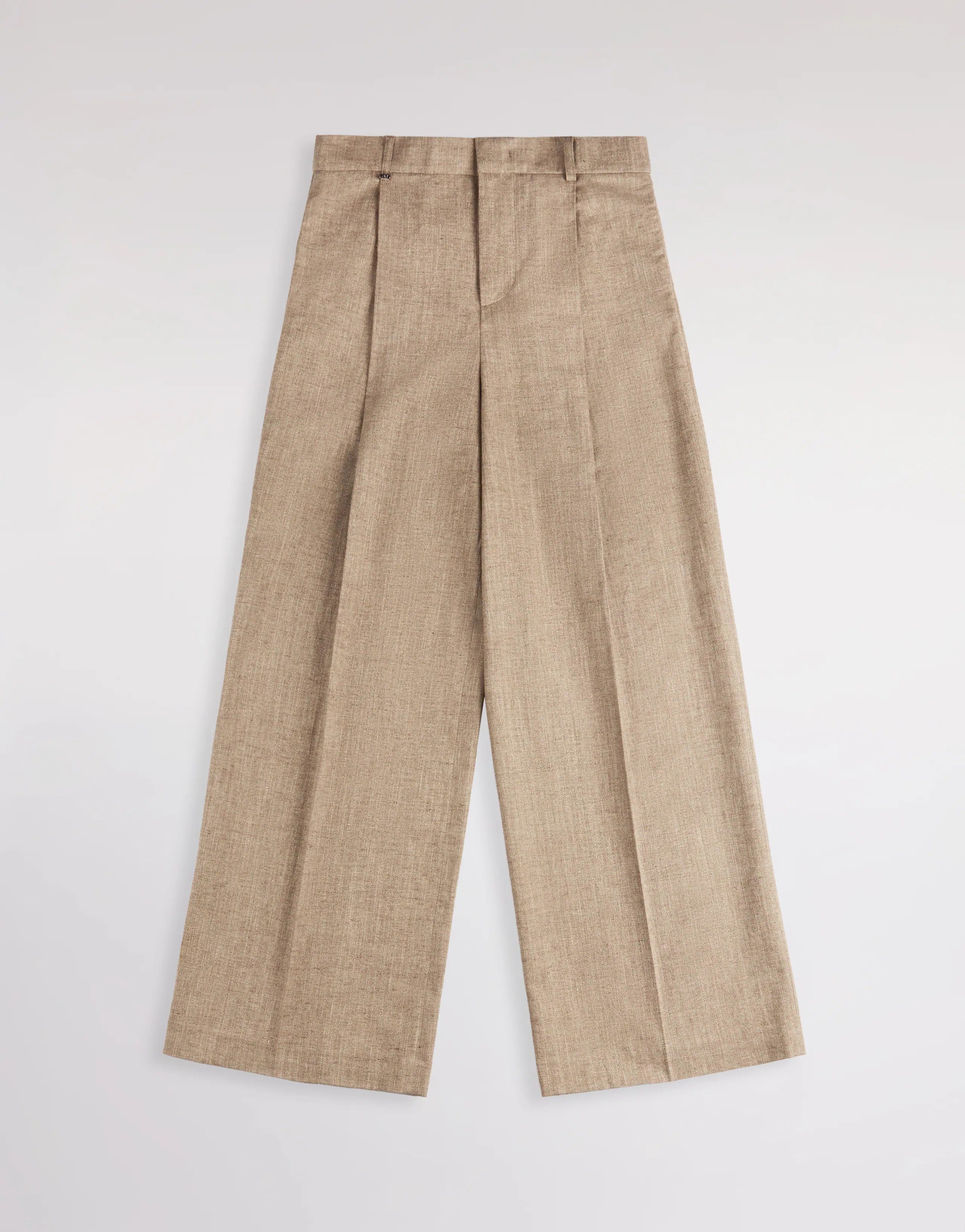 Fay NTW80524940Z pantalone beige cotone lino donna