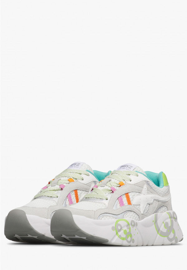 W6YZ Ida-W 2019831 sneaker donna bianco multicolor